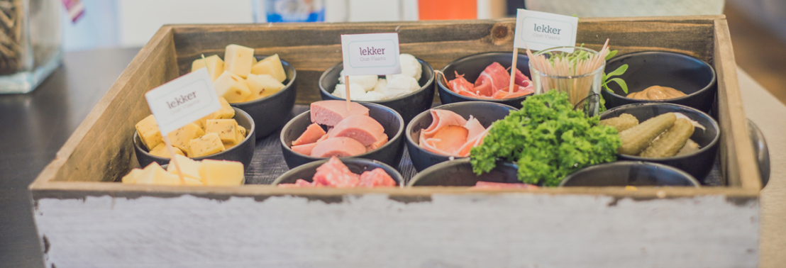 Ontdekkingsplank van Oost-Vlaamse kazen en vlees